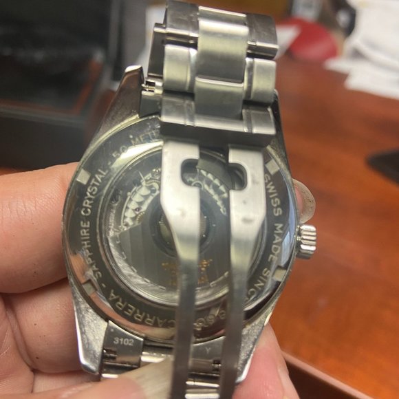 Tag Hauer Carrera twin-time watch